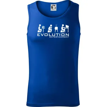 Evoluce zábavy - Tílko pánské Core - 2XL ( Královská modrá )