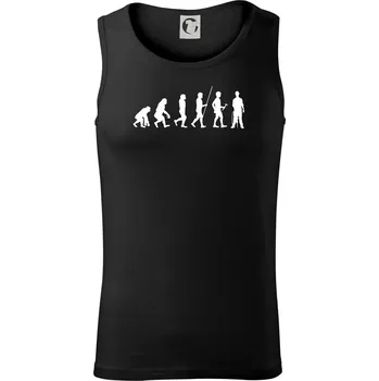 Evoluce zedník zbiječka - Tílko pánské Core - XL ( Černá )