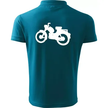 Pánská košile Pařez - Polokošile pánská Pique Polo 203 - 4XL ( Tmavý tyrkys )