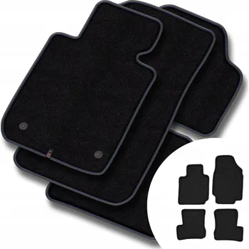 autokoberec Velurové autokoberce Motos 4 ks