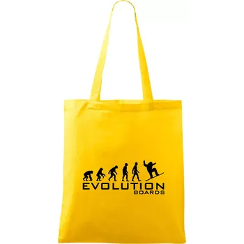 Evoluce Boards - Taška bavlněná - 42 x 38 cm ( Žlutá )