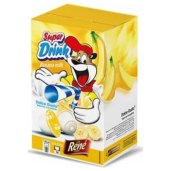 Kapsle do Dolce Gusto Café René Super Drink Banana 16 ks