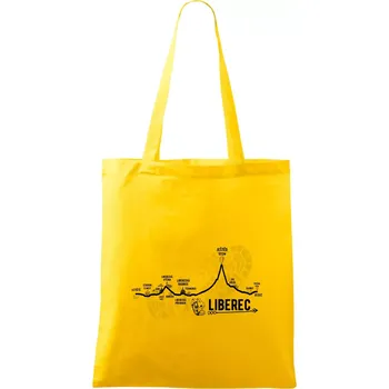 Profil Liberec - Taška bavlněná - 42 x 38 cm ( Žlutá )