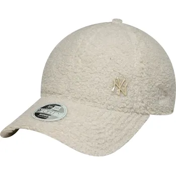 Kšiltovka kšiltovka New Era 9FO Borg MLB New York Yankees - Stone one size