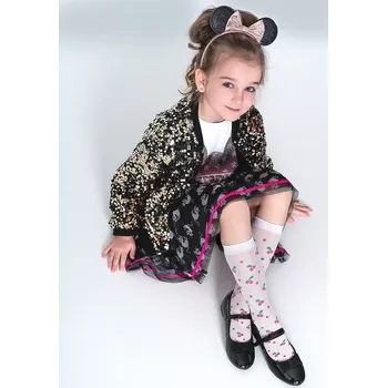 Dámské punčochy Knittex 2102 Cherry Pie 20 den podkolenky bianco univerzální