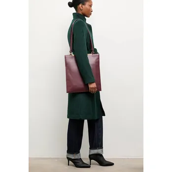 Dámský kabát Vlněný kabát Answear.LAB WA23.KPD004. zelená 77X, vel. L