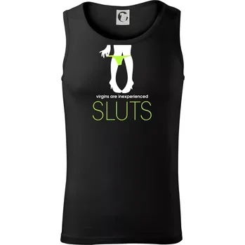 Sluts virgins are inexperienced - Tílko pánské Core - L ( Černá )