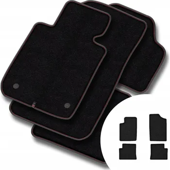 autokoberec Velurové autokoberce Motos 4 ks