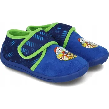 Dívčí bačkory Tlapková patrola papuče pro chlapce na suchý zip 10793 papuče do školky vel. 26