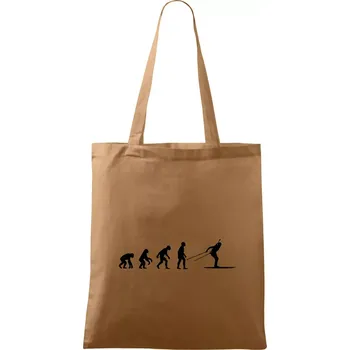 Biathlon Evoluce Běh - Taška bavlněná - 42 x 38 cm ( Cappuccino )