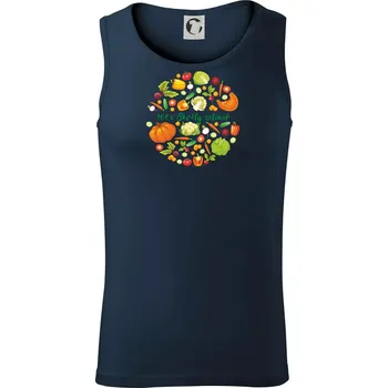 100% skvělý zelinář - Tílko pánské Core - 2XL ( Námořní modrá (velmi tmavá - téměř černá) )