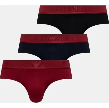 Pánské spodní prádlo Spodní prádlo Emporio Armani Underwear 3-pack EM000258.AF10780 námořnická modř 59A, vel. S