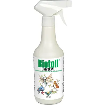 Pesticid Biotoll Univerzální kontaktní insekticid proti všemu hmyzu s dlouhodobým účinkem rozprašovač 500 ml