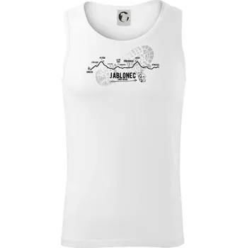 Profil Jablonec nad Nisou - Tílko pánské Core - L ( Bílá )