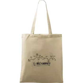 Profil Bílé Karpaty - Taška bavlněná - 42 x 38 cm ( Naturální )