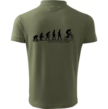 Pánská košile Evolution Downhill - Polokošile pánská Pique Polo 203 - 2XL ( Khaki )