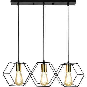 Závěsné svítidlo TOOLIGHT APP1132-3CP, 3 světelné body, patice E27