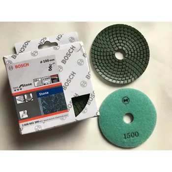 Brusný kotouč Bosch Diamantový lešticí kotouč na mramor, žulu a kámen 100mm P1500, 1 kus
