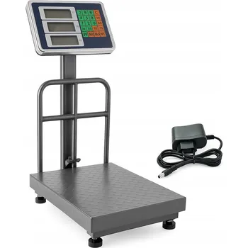 Průmyslová váha SKLADOVÁ VÁHA 150 KG S OPOU PRO PYTLE, OBCHODNÍ, 30x40 CM, OD 10 G, AKU, LCD