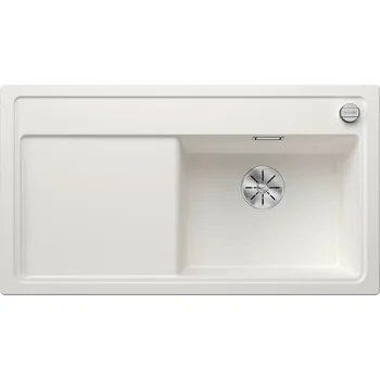 Granitový dřez Jednokomorový dřez Blanco ZENAR, granit, bílý