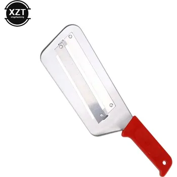 Kráječ na chleba Kráječ cibule se dvěma čepelemi | kráječ, nůž - Červený