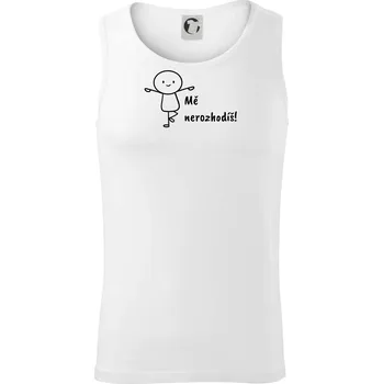 Mě nerozhodíš - Tílko pánské Core - XL ( Bílá )