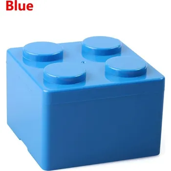 Úložný box Super designový úložný box na stavebnici | úložný box, plastový box - S Modrá