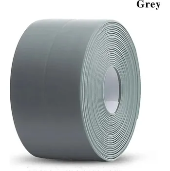 Lepicí páska Voděodolná samolepicí těsnicí páska na spáry | těsnicí páska, rohová páska - šedá , 3,8 cm , 3,2 m