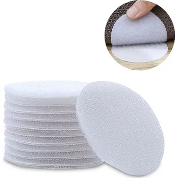 Suchý zip na koberce a prostěradla | protiskluzová páska, držák textilu - Bílý , 1 KS