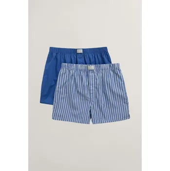 Boxerky SPODNÍ PRÁDLO GANT BOXER SHORTS 2-PACK RICH BLUE