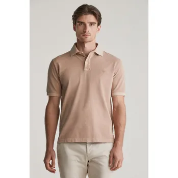 Pánské oblečení POLOKOŠILE GANT SUNFADED SS POLO DRY SAND