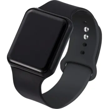 Hodinky Sportovní digitální unisex hodinky - černá černá