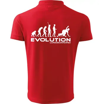 Pánská košile Evoluce longboard - Polokošile pánská Pique Polo 203 - 2XL ( Červená )