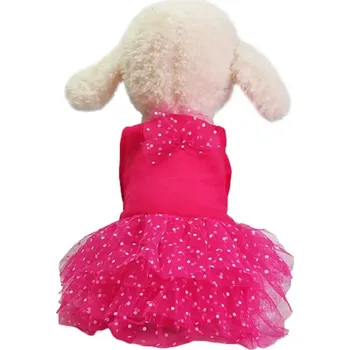 Obleček pro psa Šaty pro psa | obleček pro fenku XS-XXL - červená,XS