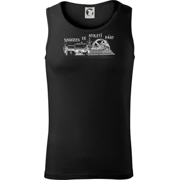 Pánské termoprádlo Narozen ve století páry - Tílko pánské Core - XL ( Černá )