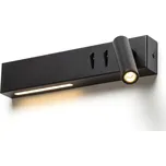 RENDL ODEON LED bodové světlo, k posteli černá R14524