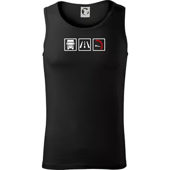 Kamion trio - Tílko pánské Core - 2XL ( Černá )