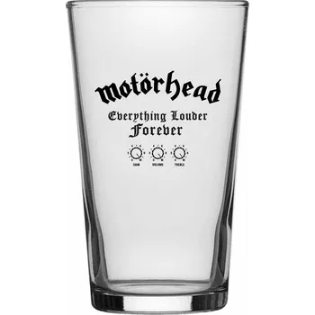 Sklenice sklenice Motörhead - EVERYTHING LOUDER FOREVER - RAZAMATAZ