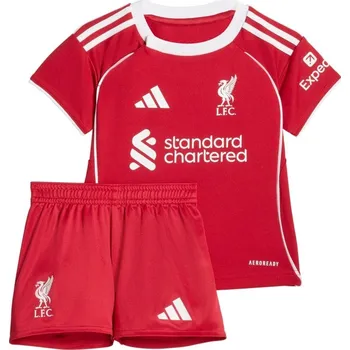 adidas Liverpool Home Babykit 2025 2026 Red 3-6 Months