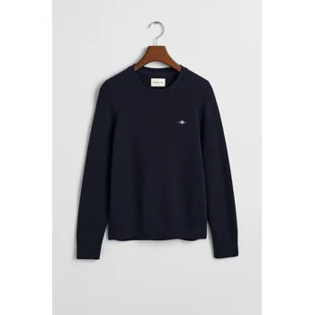 Dámský svetr SVETR GANT CLASSIC COTTON C-NECK EVENING BLUE