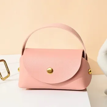 Peněženka Taštička na drobnosti | peněženka na mince s uchem - růžový