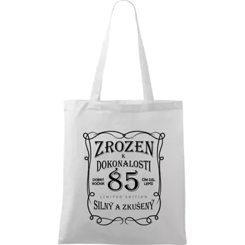 Zrozen k dokonalosti 85 - Taška bavlněná - 42 x 38 cm ( Bílá )