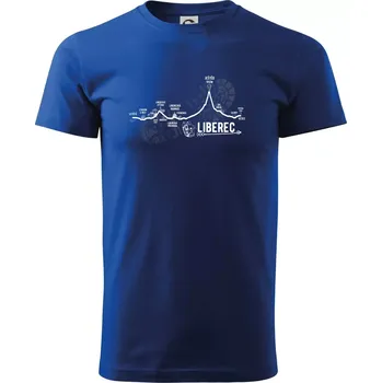 Profil Liberec - Triko extra velké (5-8XL) - 8XL ( Královská modrá )