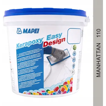 Spárovací hmota Epoxidová spárovací hmota MAPEI kyselinovzdorná KERAPOXY EASY DESIGN 3 kg - 110 Manhattan