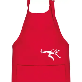 Kuchyňská zástěra Capoeira velký - Dětská zástěra na vaření - Univerzální velikost ( Červená )