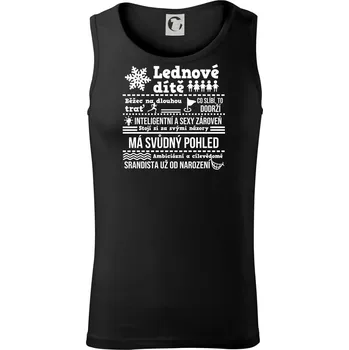 Pánské termoprádlo Narozeniny leden - Tílko pánské Core - 2XL ( Černá )