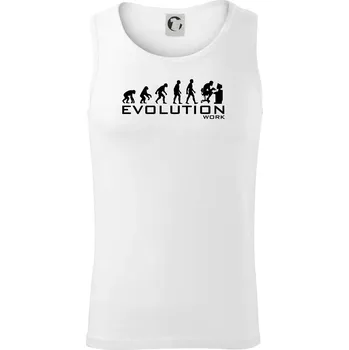 Evoluce práce - Tílko pánské Core - XL ( Bílá )