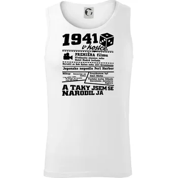 1941 v kostce - Tílko pánské Core - S ( Bílá )