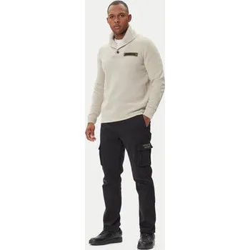 Pánský svetr Aeronautica Militare Svetr 252MA1574UL00539 Béžová Regular Fit XL