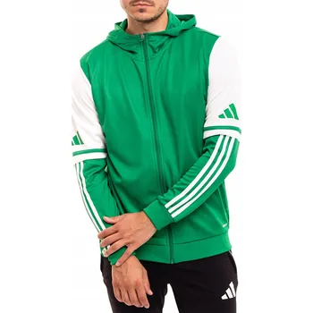 Pánská mikina Pánská mikina adidas Squadra 25 Hoody zeleno-bílá JP3164 L